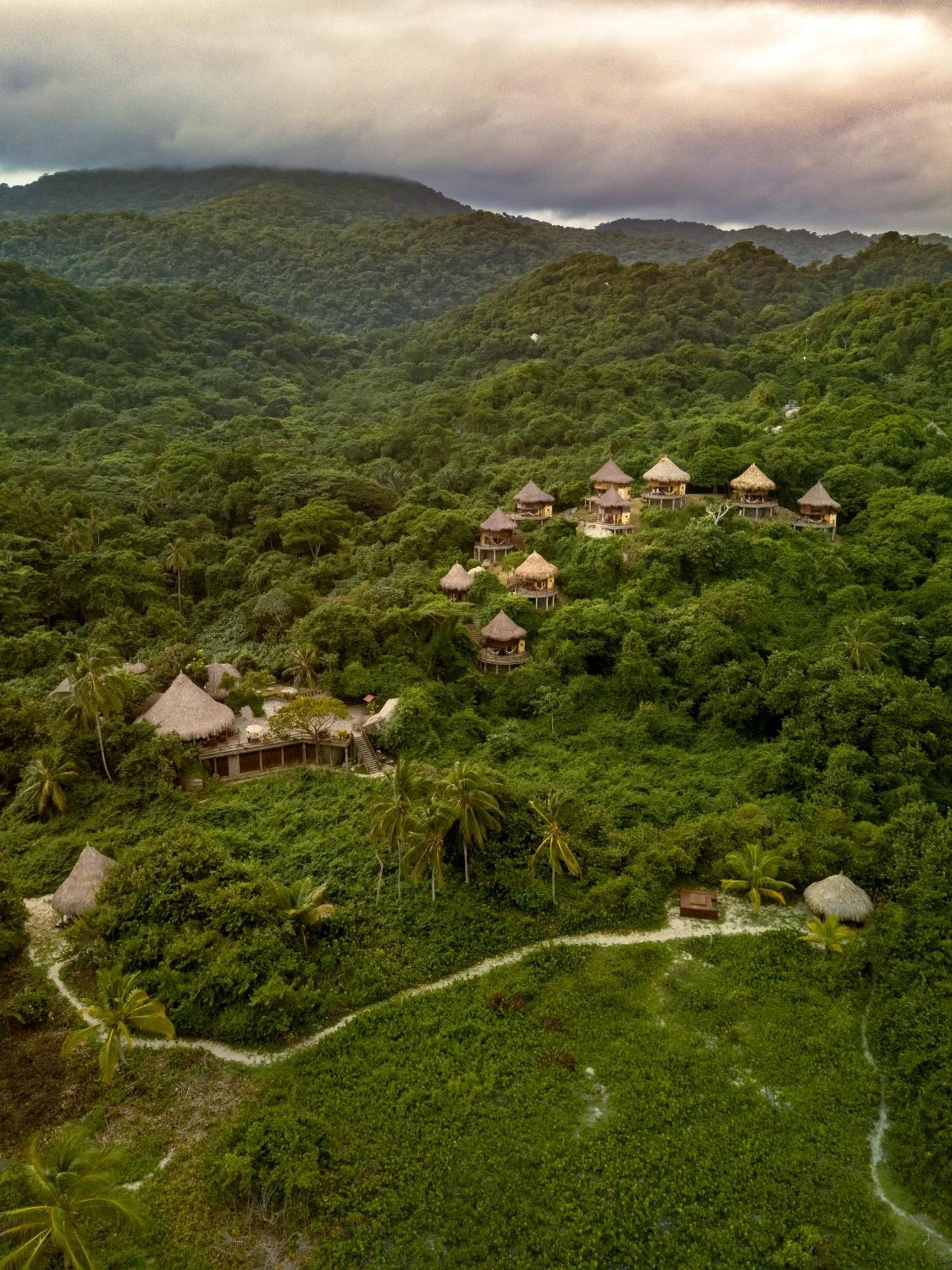 埃尔扎伊诺 Ecohabs Tequendama - Parque Tayrona酒店 外观 照片